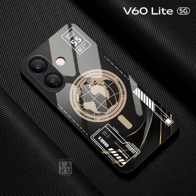 เคสกระจก Vivo V60 Lite 5G รุ่นใหม่ล่าสุด [SF193] ร้าน Pastilaku