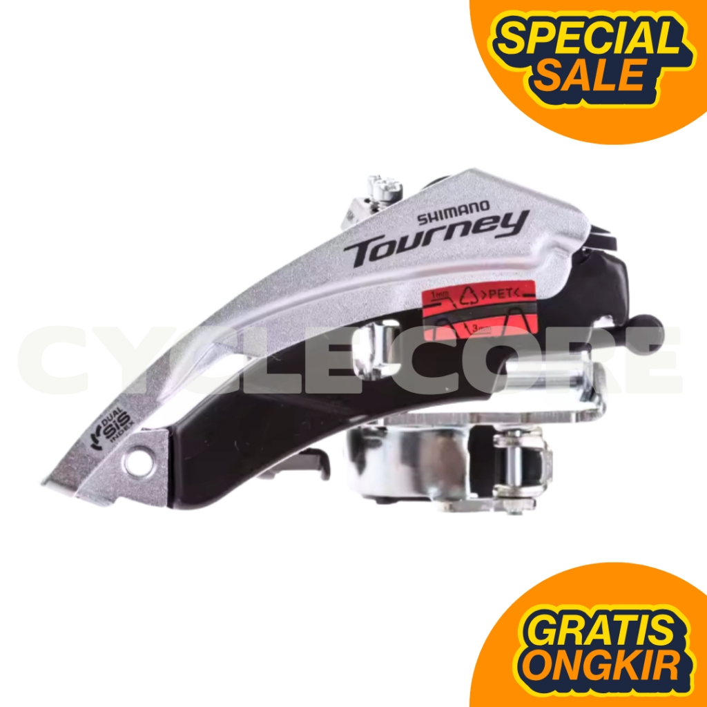 FD Shimano Tourney 3 Speed สับจานหน้า TY500 จักรยานพับ MTB Roadbike ETC