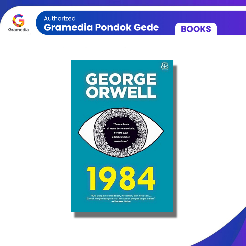 Gramedia Ponchod Gede - 1984 - Republish - George Orwell