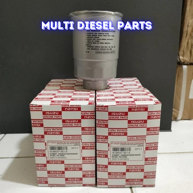 I8-98037-481-A ELEMENT; FUEL FILTER EURO 4 NMR.81 NLR.85 ISUZU