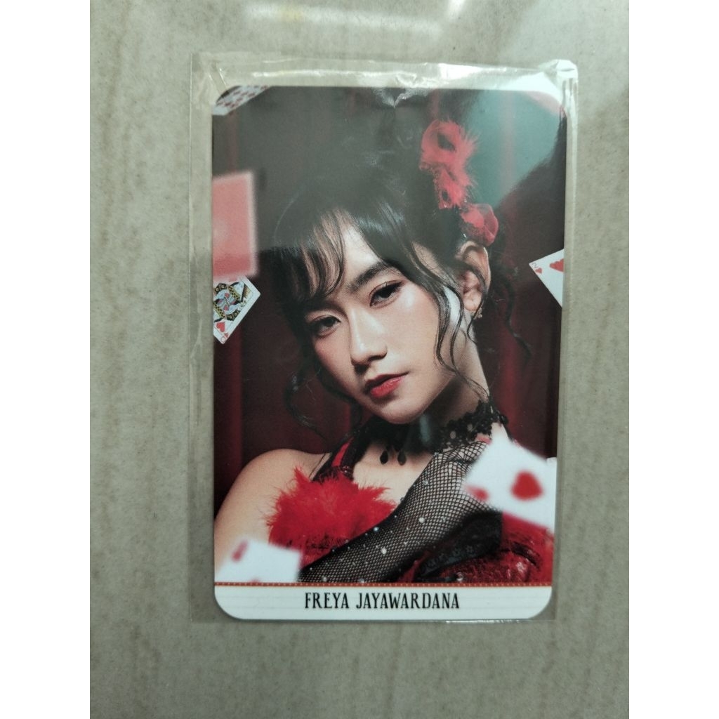 WTS PhotoCard Official Freya JKT48 ALLIN