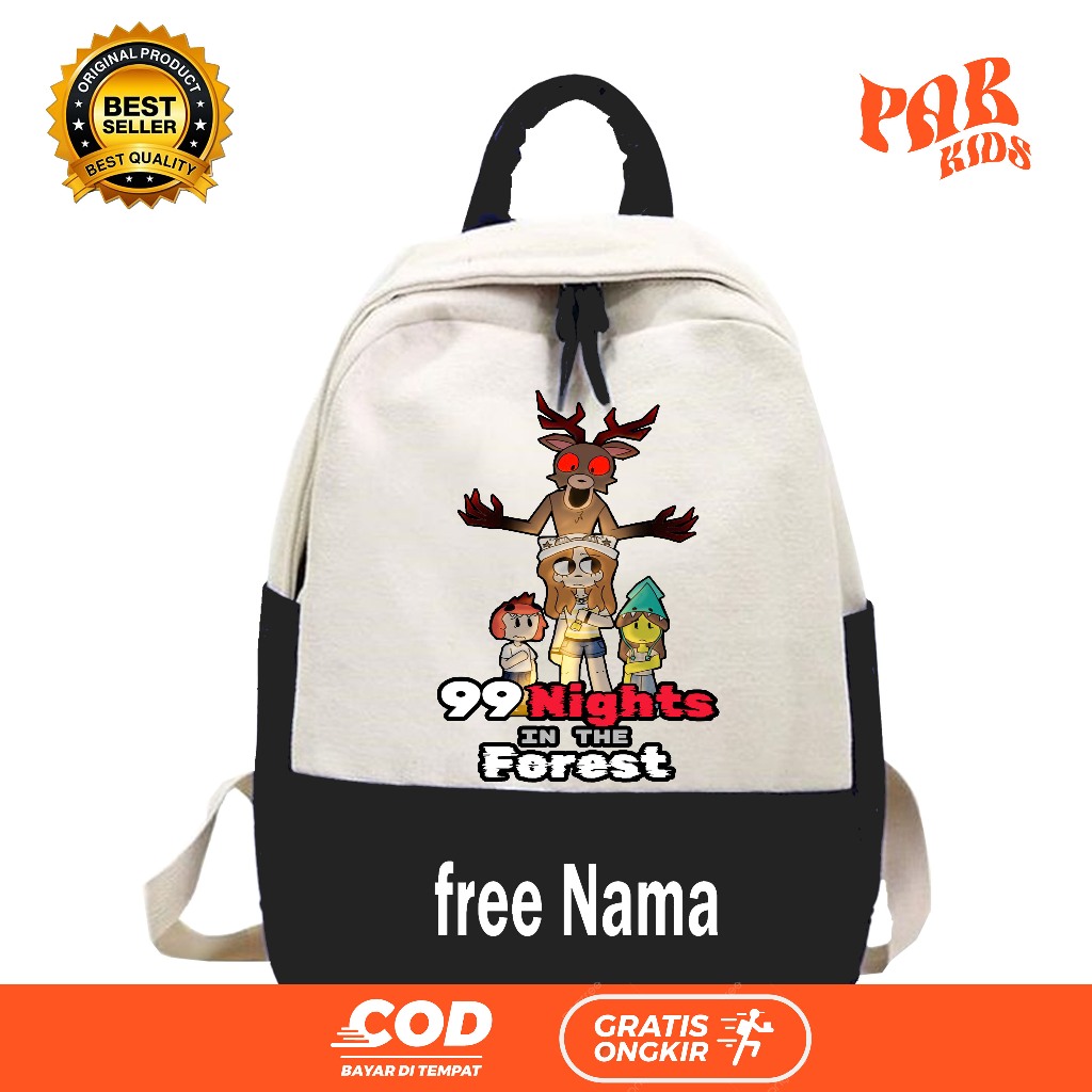 ROBLOX CHARACTER BACKPACK CHILDRENS BAG 99 NIGHT IN THR FOREST SCHOOL BAG QURAN BAG ELEMENTARY SCHOO