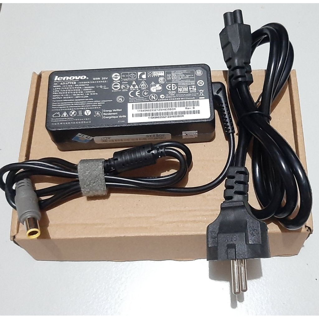 Lenovo Thinkpad T410 T420 T430 X220 B490 L430 E430 Pin DC 7.9mmx5.5mm 20V-3.25A แล็ปท็อปอะแดปเตอร์ชา