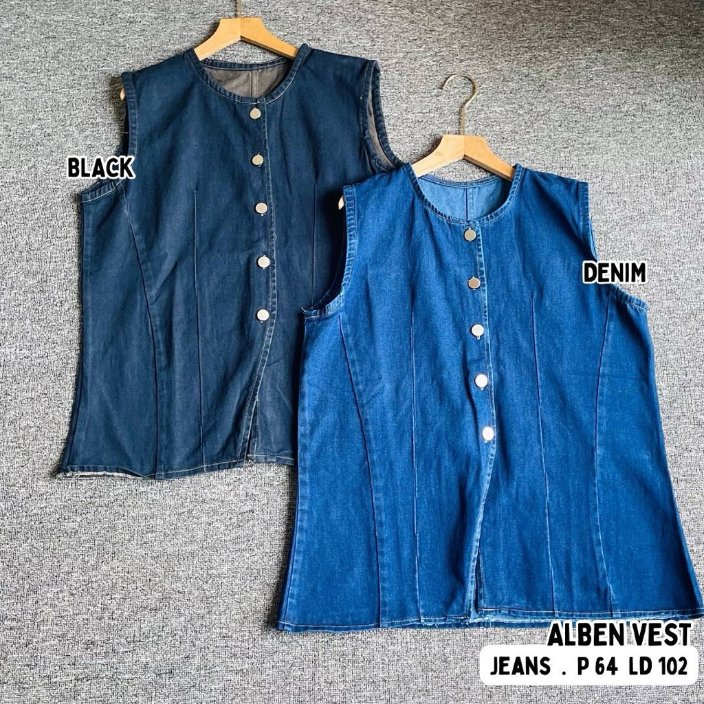 Alben Vest - เสื้อยีนส์