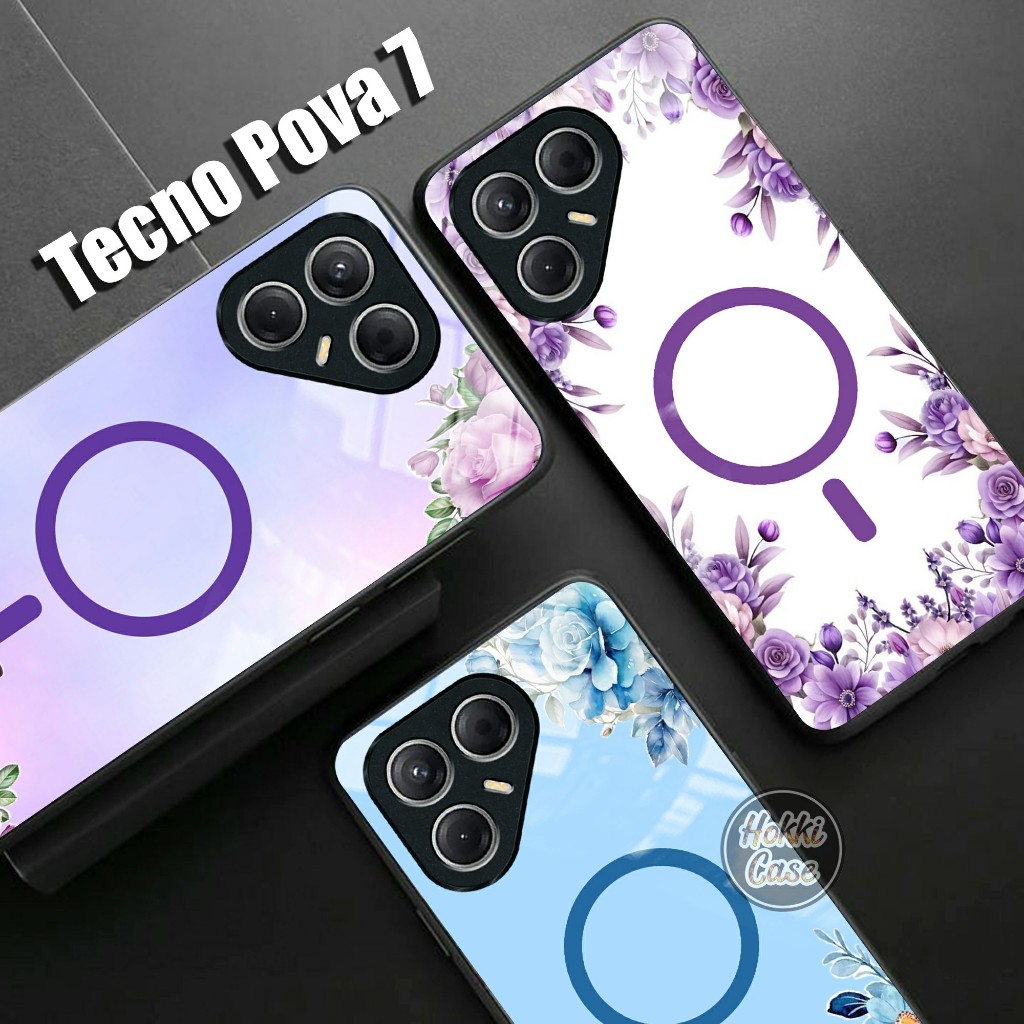 เคส HP Tecno Pova 7 - Tecno Pova 7 Glass Softcase - เคสโทรศัพท์ Tecno Pova 7 - Tecno Pova 7 Silicone