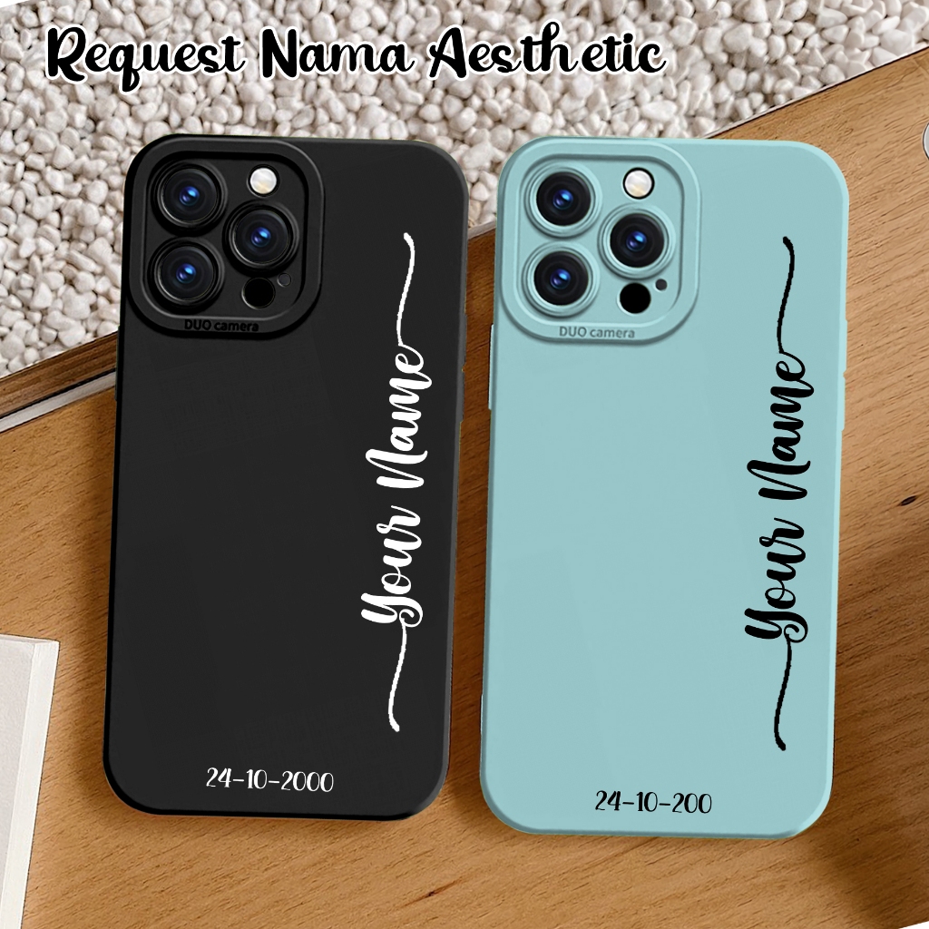 เคสสามารถขอชื่อและวันที่ประเภท Hp Realme Note 70 Note 60 C75 C71 GT 7 P3 5G C53 C12 C55 C20 N 1322