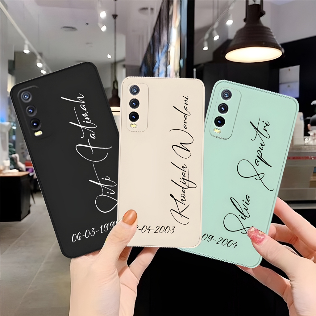 เคสสามารถขอชื่อและวันที่ประเภท Hp Realme Note 70 Note 60 C75 C71 GT 7 P3 5G C53 C12 C55 C20 N 1323
