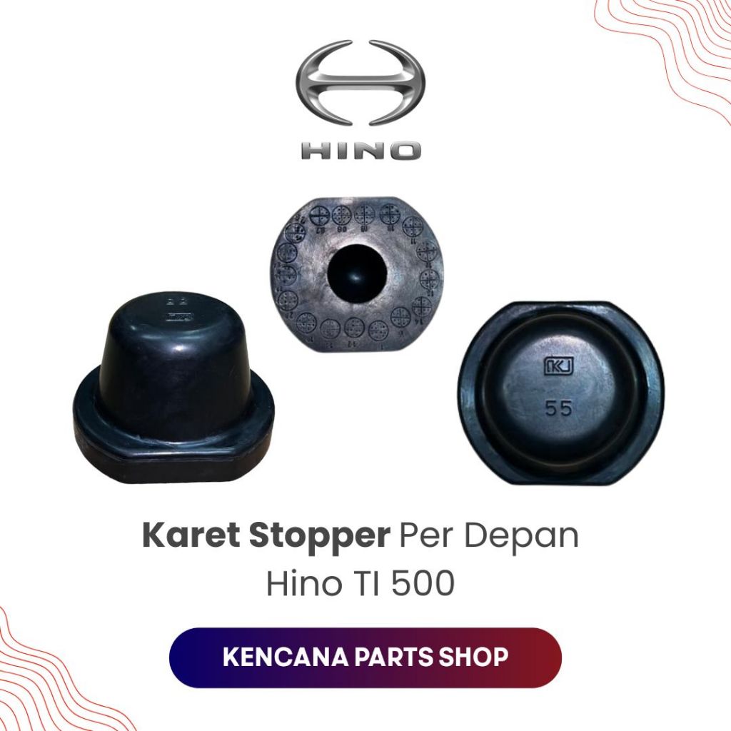HINO LOHAN FRONT STOPPER/NUZU LOHAN FRONT STOPPER RUBBER TI 500 MILK RUBBER