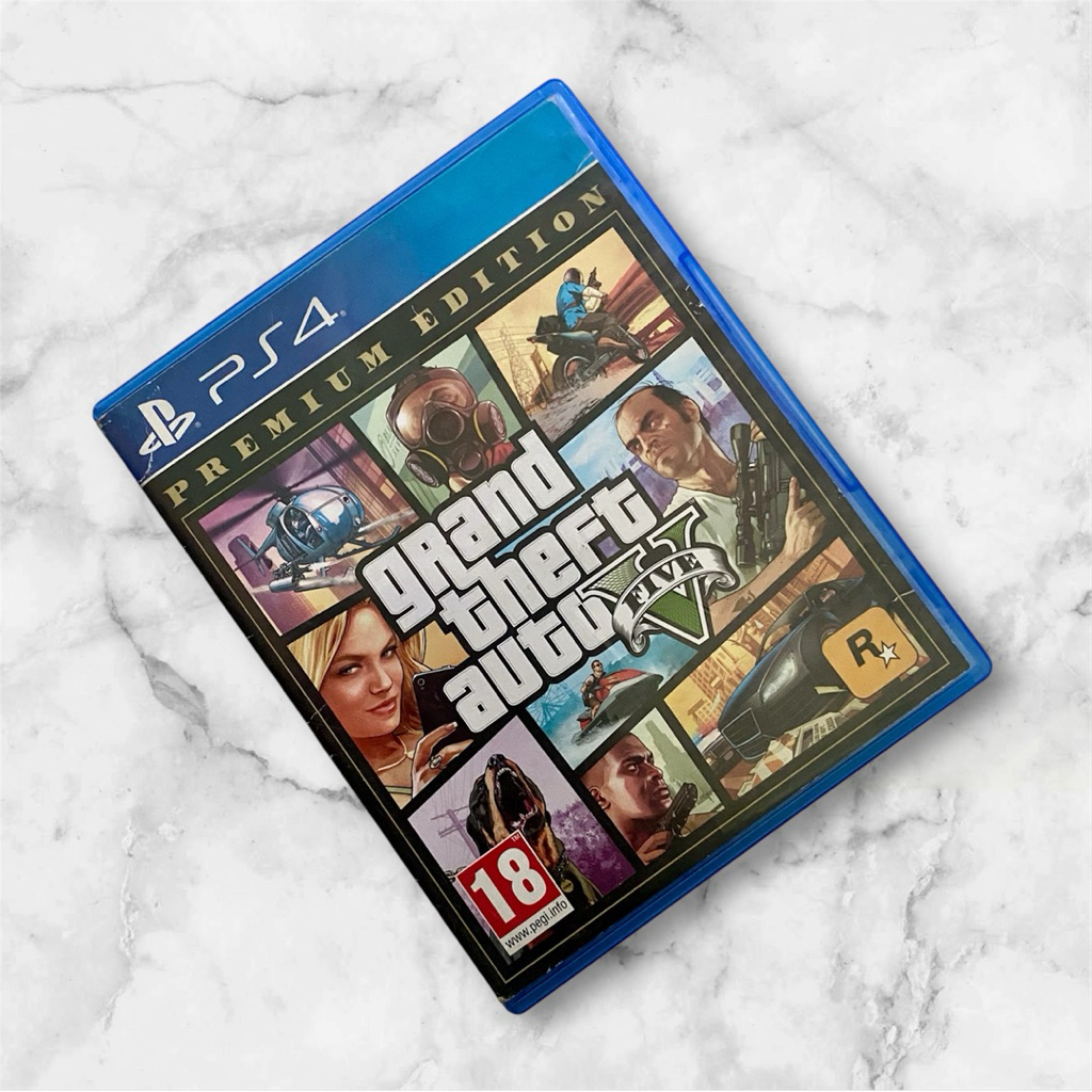 BD / เทปคาสเซ็ท PS4 GTA V / Grand Theft Auto V