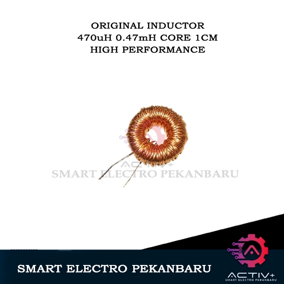 ต้นฉบับ INDUCTOR 470uH 0.47mH CORE ±1.2 ซม. INDUCTOR 470uh RATED 3A 10 มม.0.0470mH Toroid FRONT FERI