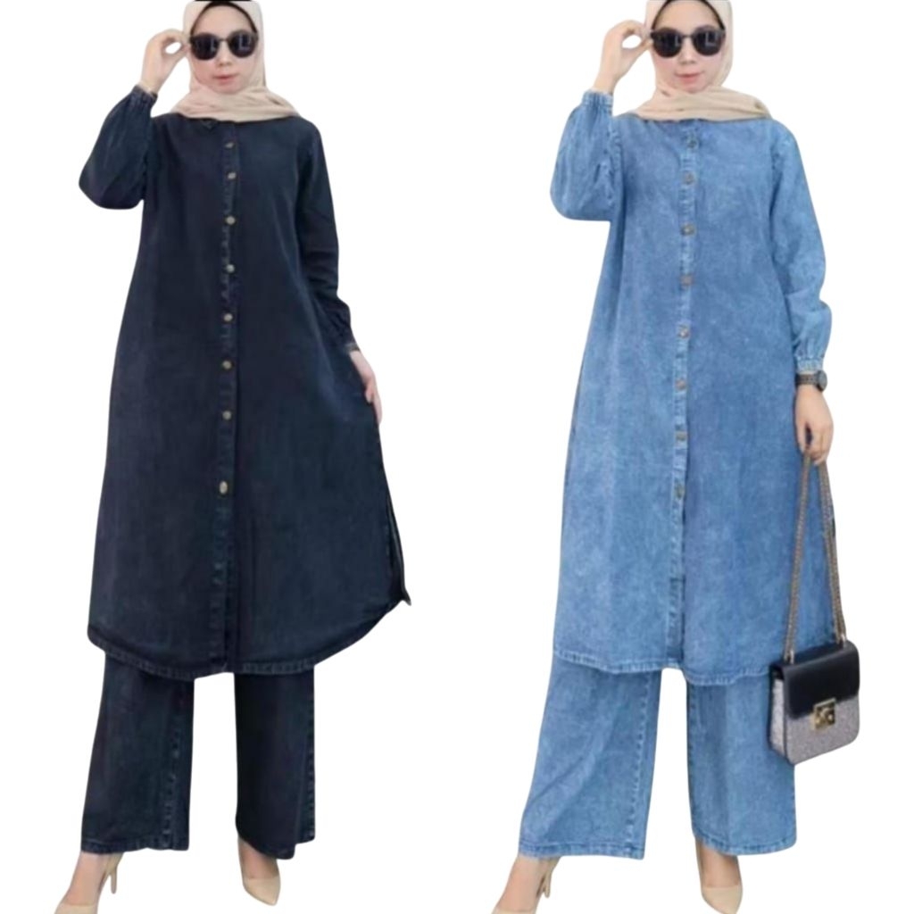กางเกงยีนส์ TUNIC SET