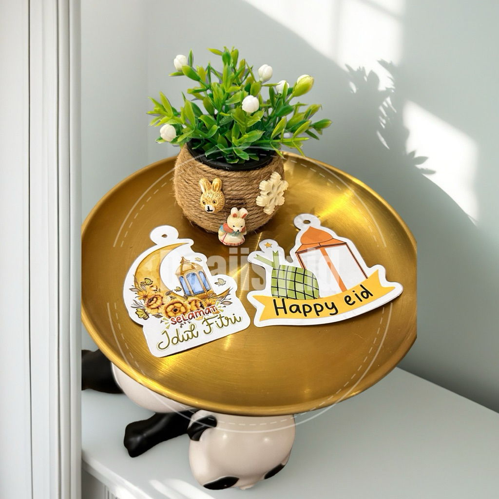 DS - Hangtag Eid al-Fitr/Eid/Eid Mubarak กระเช้าปี 2025/2026