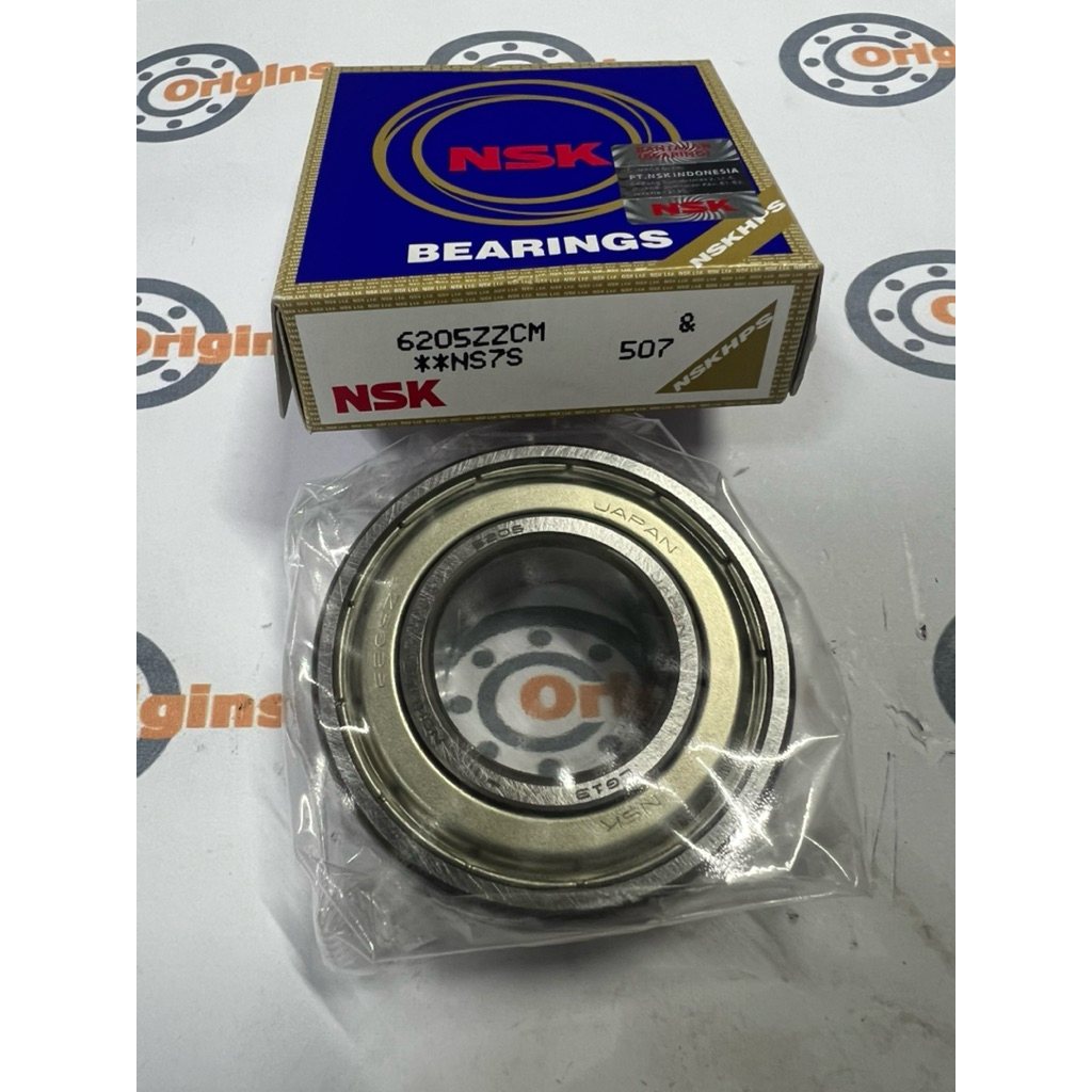 แบริ่ง 6205 ZZ NSK ORIGINAL JAPAN 6205ZZ และ 6205 ZZc3