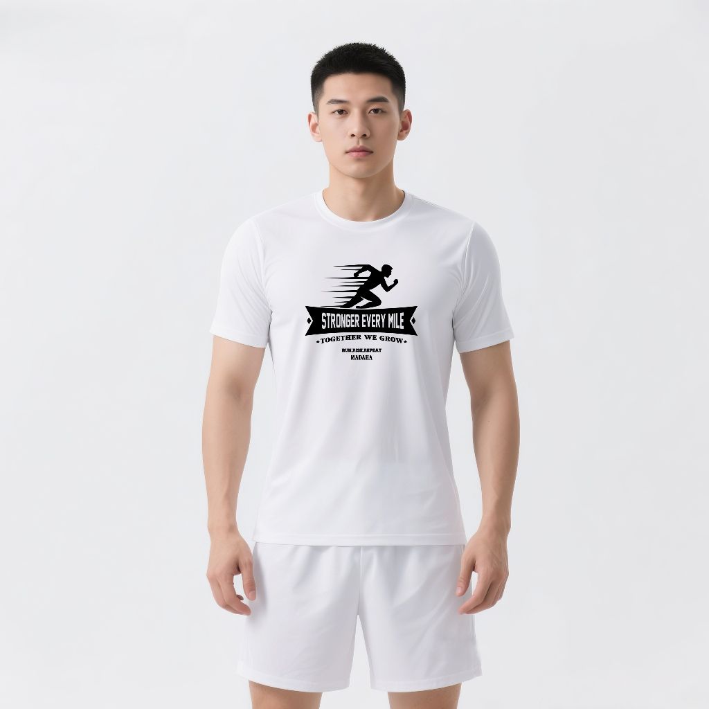 Madaha T-Shirt Dry fit Sports Jersey Run Together We Grow