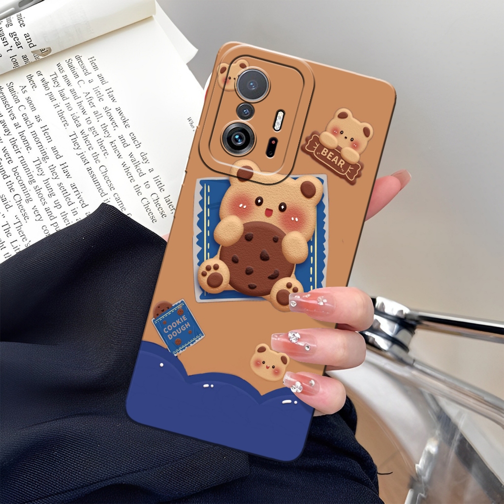 เคส Xiaomi Redmi 11T / 11T Pro Softcase - เคสแฟชั่น Bear - เคส Redmi 11T / 11T Pro - ซิลิโคนกล้อง Pr