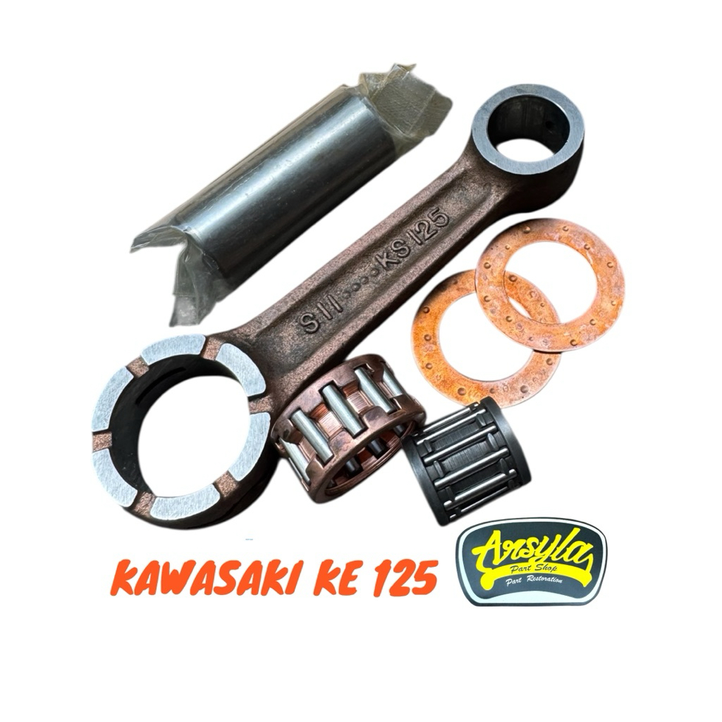 ก้านลูกสูบ Conrod KE125 ก้านลูกสูบ Kawasaki Binter KE 125 KE125 ดีที่สุด
