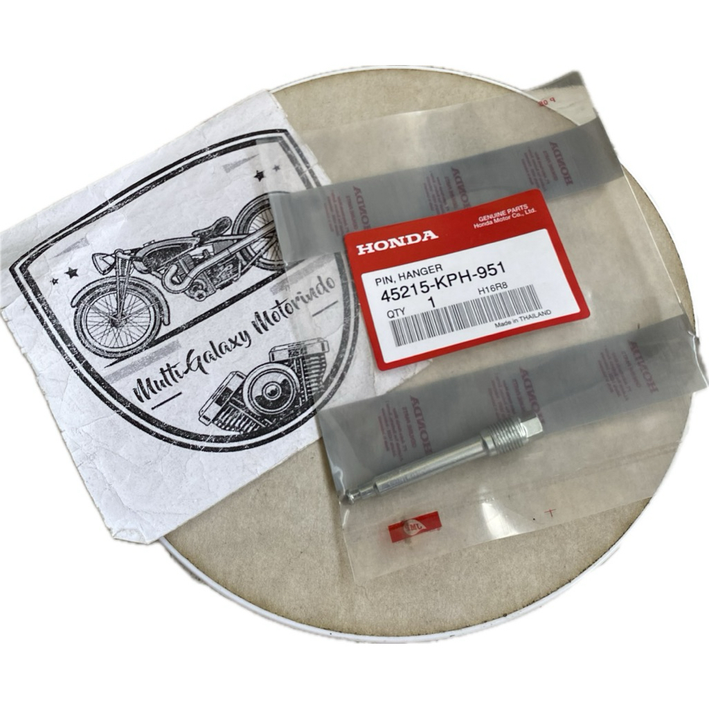 ผ้าเบรคหน้า BOLT PIN - HONDA ADV 150 - BEAT - VARIO 125 - น็อตคาลิปเปอร์ VERZA (45215-KPH-951)