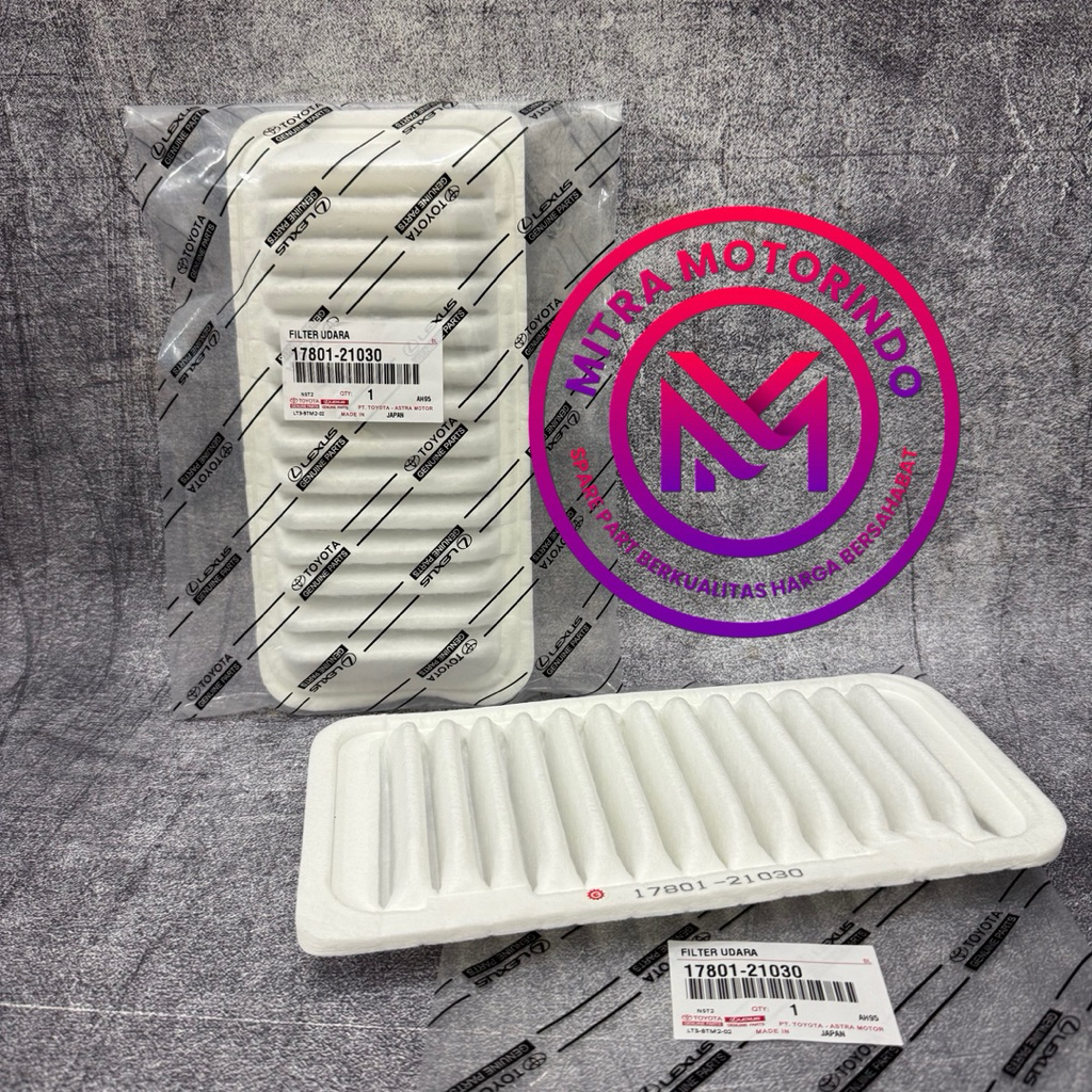 กรองอากาศ/Element S/A Filter Toyota Vios Old Gen1 2016 และด้านล่าง - Limo Old Gen1 (1 ชิ้น) 17801-21