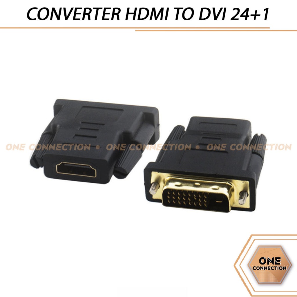 CONNECTOR / CONNECTOR / CONVERTER / HDMI TO DVI 24+1 /DVI-D/DVI 24 + 1