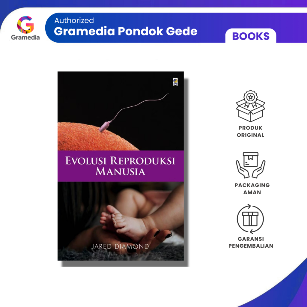 Gramedia Ponchod Gede - Human Reproductionive Evolution - Jared Diamond