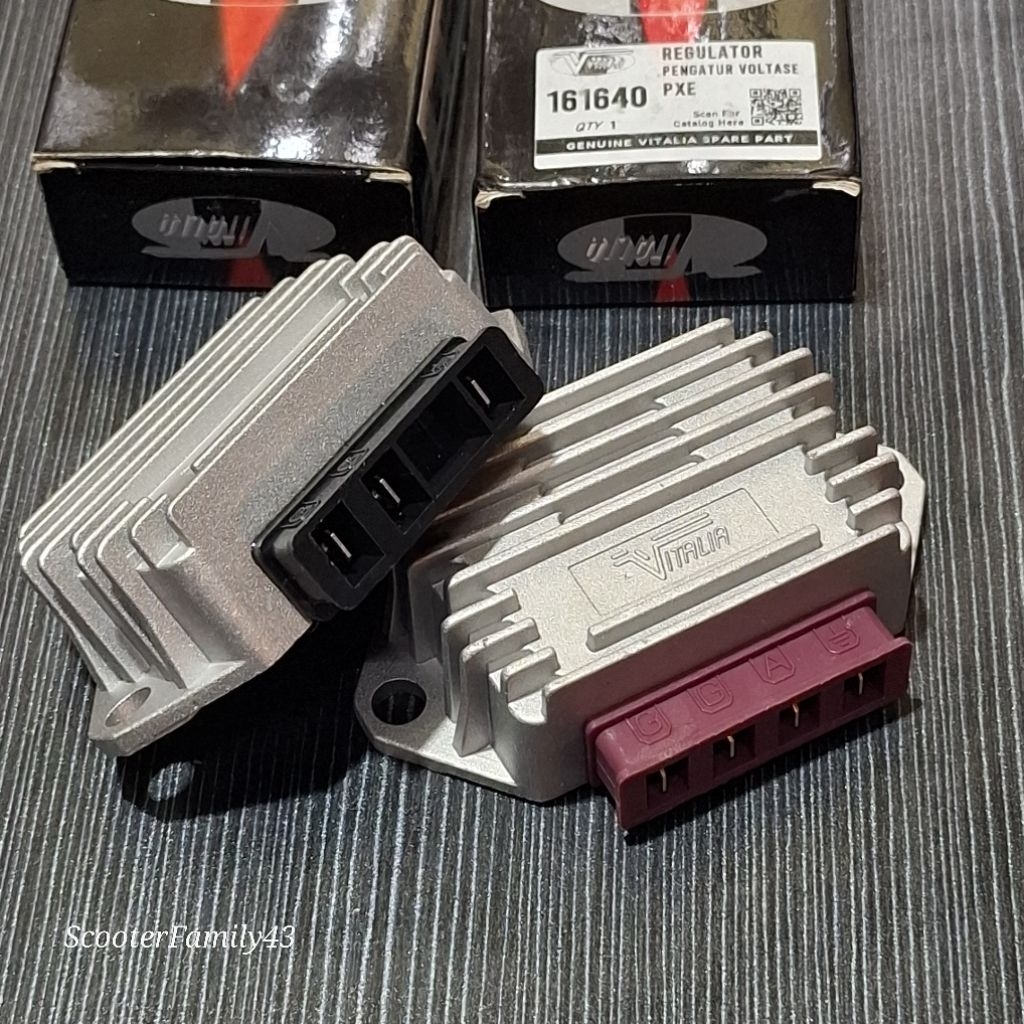 Vespa Regulator, Vespa kiprok, 3 ขา และ 4 ขา VITALIA