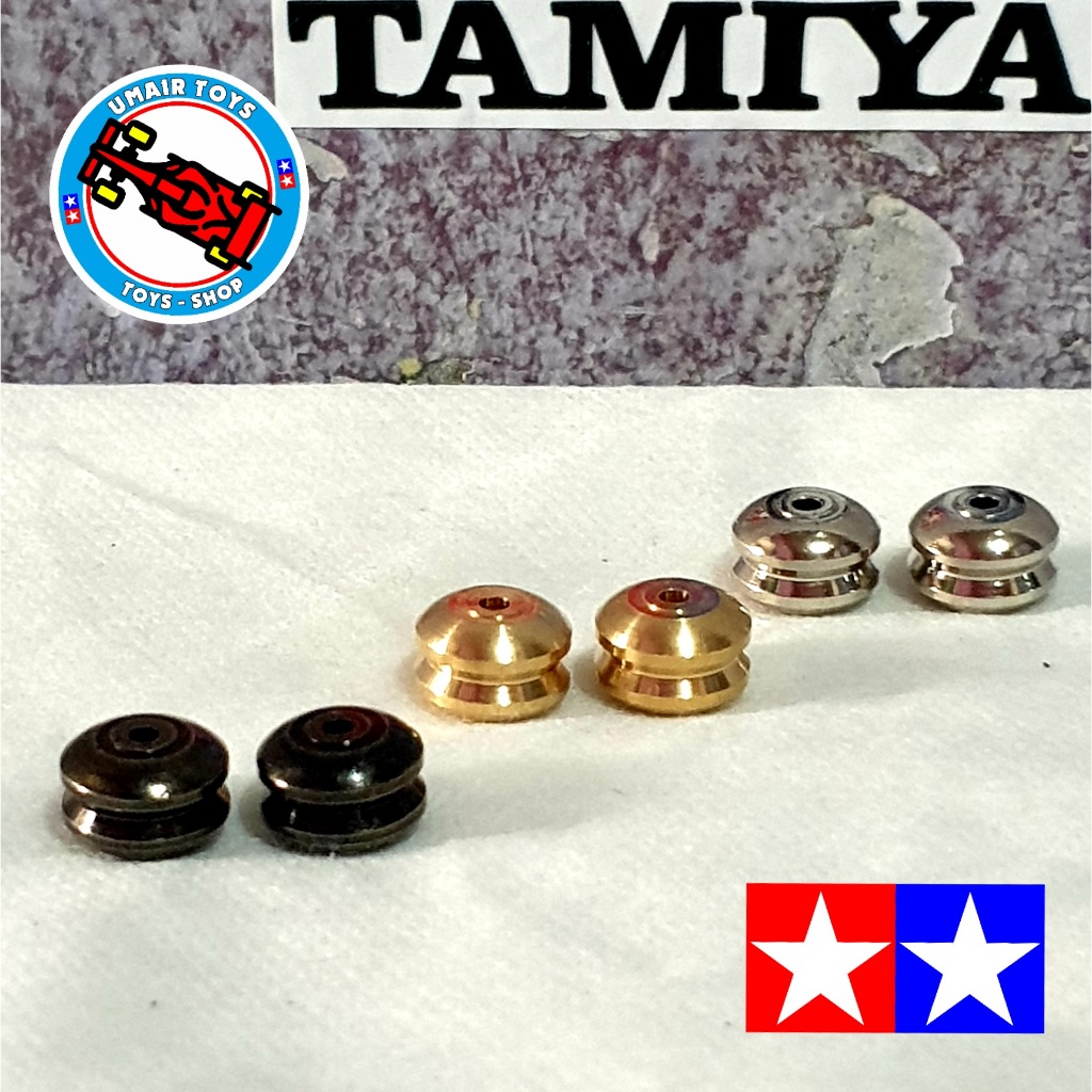 Rep Mass Damper Burger Tamiya 15392 / ชุดน้ําหนักเบอร์เกอร์ (คู่ละ)