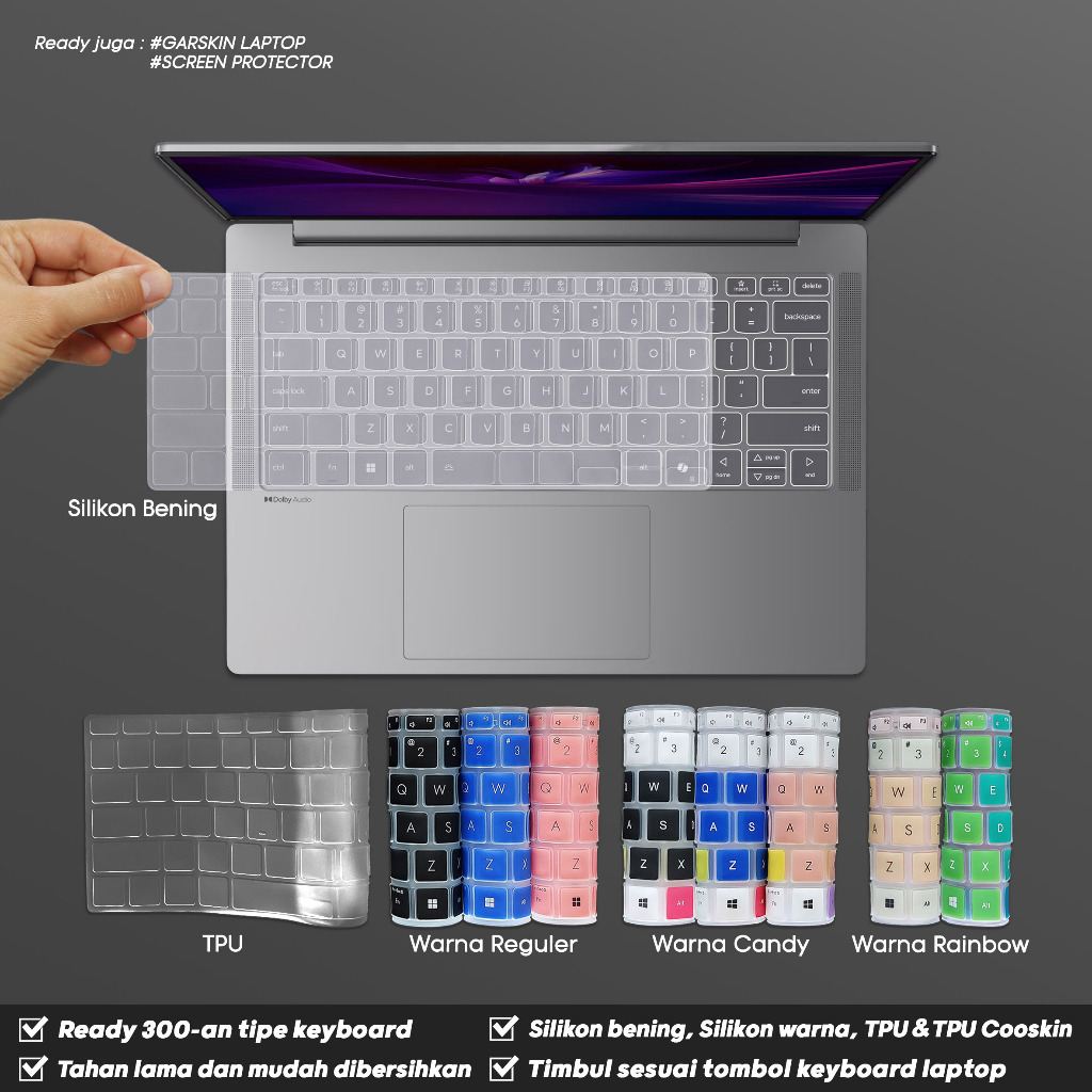 ฝาครอบแป้นพิมพ์เข้ากันได้กับ Lenovo Yoga 7 7i-14 2-in-1 14AKP10 14ILL10 Gen 10 Tpu ซิลิโคนใส