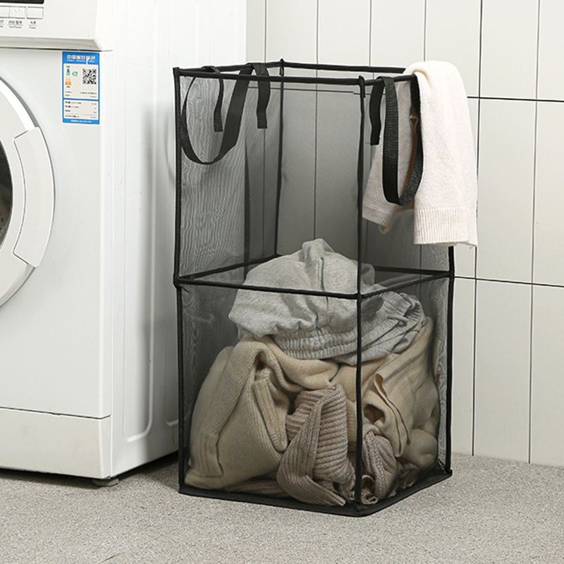 ตะกร้าผ้าสุดหรู เสื้อผ้าสกปรก (BL002)