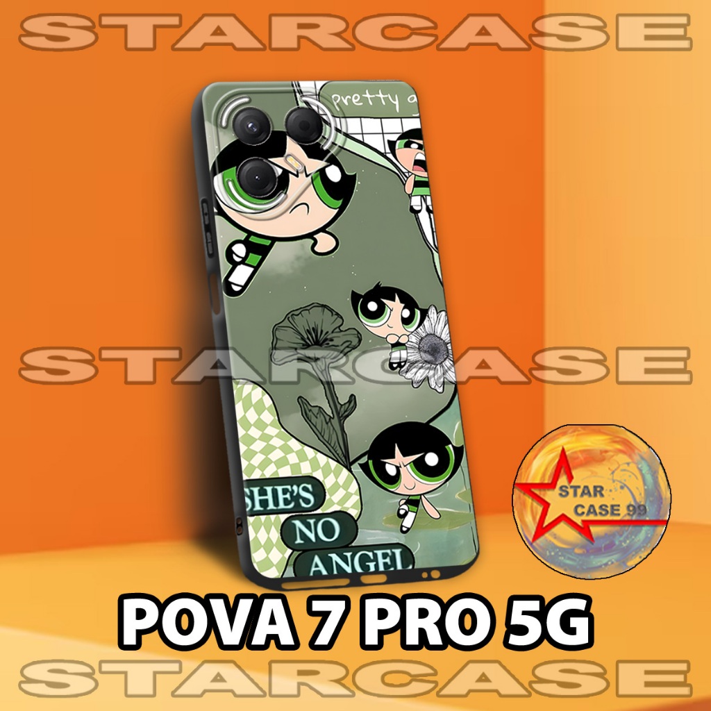 ยางเคสอ่อน Tecno Pova 7 pro 5g 2025 - s14-case tecno pova 7 pro 5g-casing tecno pova 7 pro 5g-silico