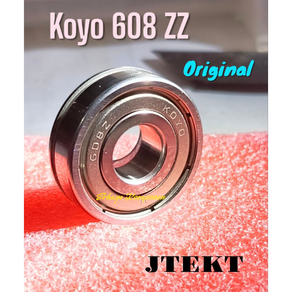 แบริ่ง KOYO 608 ZZ Original 100% KOYO 608 ZZ Original.