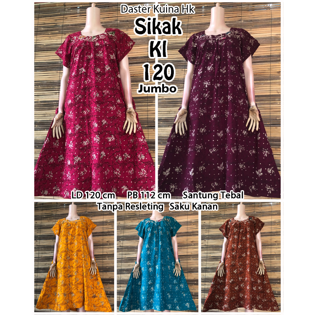 [ชุด 5 ชิ้น] KUINA SIKAK JUMBO DRESS