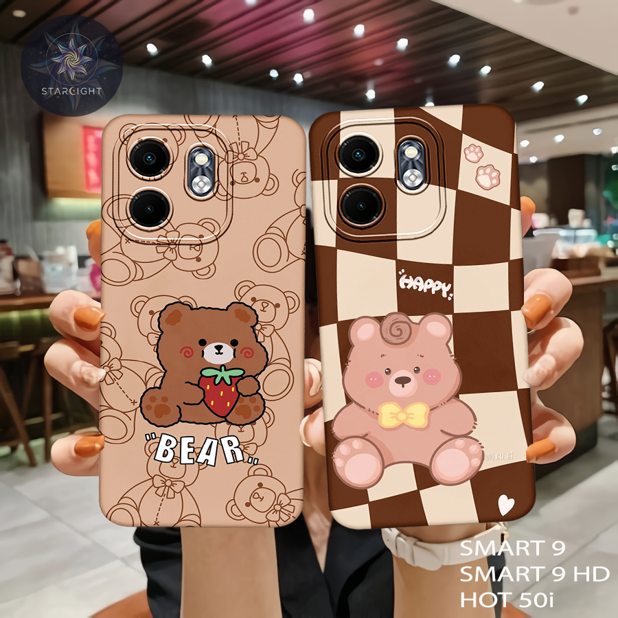 Softcase infinix smart 9 - hot 50i - smart 9 HD - เคสซิลิโคน TPU - ซิลิโคนยืดหยุ่นทุกประเภท [SL9]