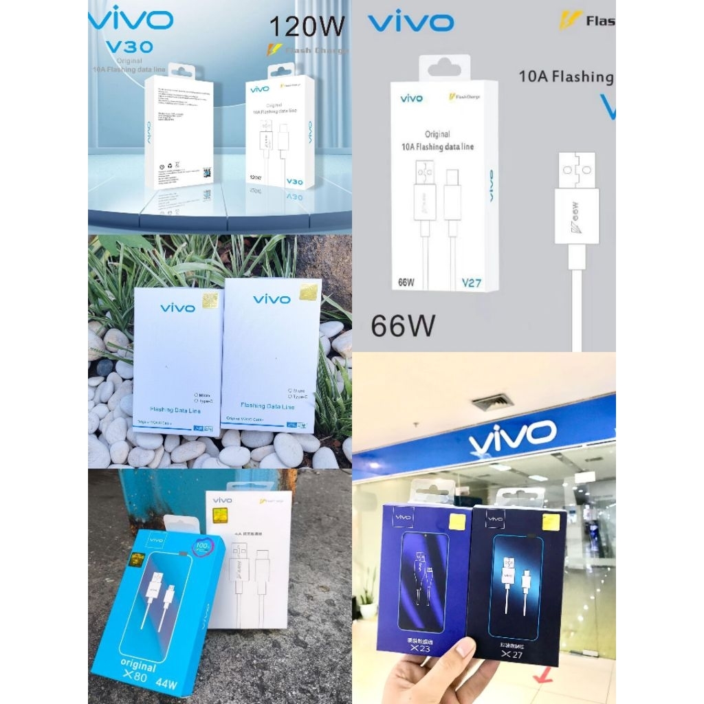 VIVO V30 V27 X80 X23 X27 DATA CABLE VIVO 2A CAPUTAN Y12 VIVO 2A