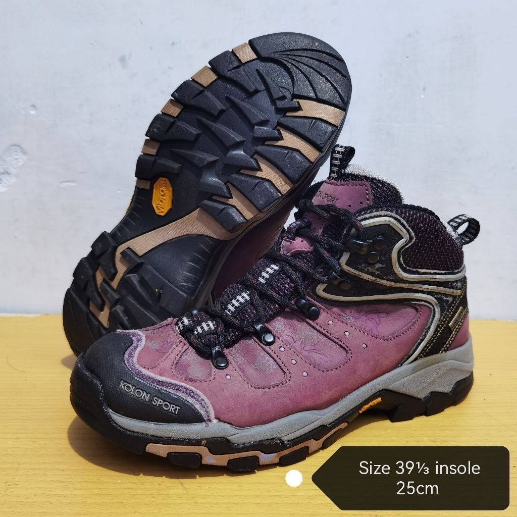 KOLON SPORT GTX MID VIBRAM 39 รองเท้าเดินป่า