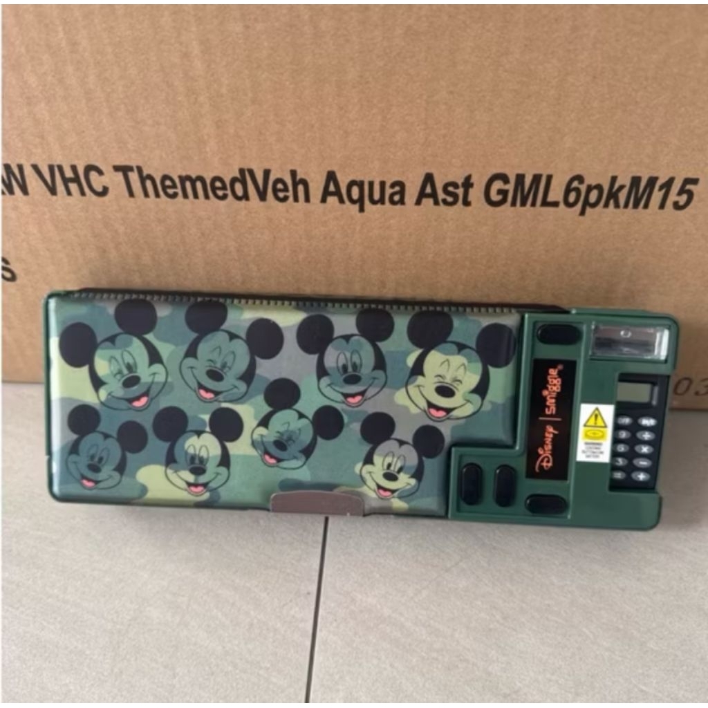 กล่องดินสอเครื่องคิดเลข Smiggle Mickey Mouse Pop Out