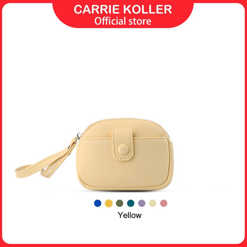 Carrie Koller กระเป๋าเครื่องสําอางผู้หญิงกระเป๋าสตางค์ซิปผู้หญิง