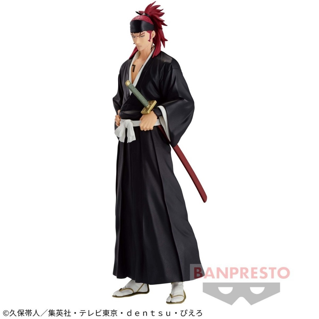 Bleach Renji Abarai ฟิกเกอร์ SOLID AND SOULS Banpresto
