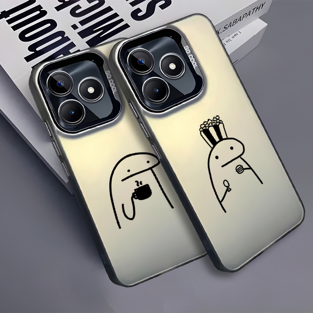 RN65 Stickman กรณี Realme series สําหรับ Realme C75 C71 C67 NOTE 60 หมายเหตุ 50 Realme 14 5G_14T 5G_