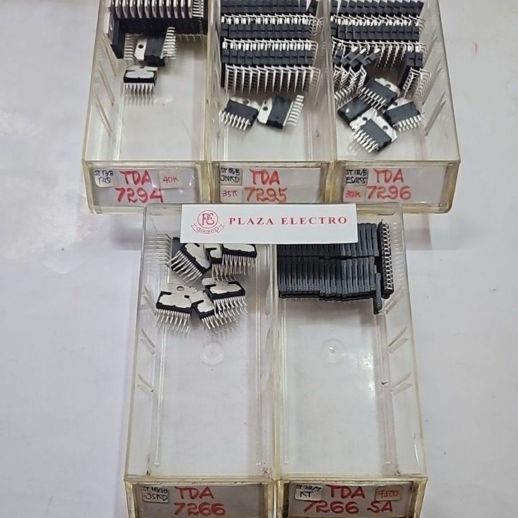 IC TRANSISTOR TDA 7266 / 7266SA / 7294 / 7295 / 7296 ORIGINAL ST TDA7266 TDA7294 TDA7295 TDA7296