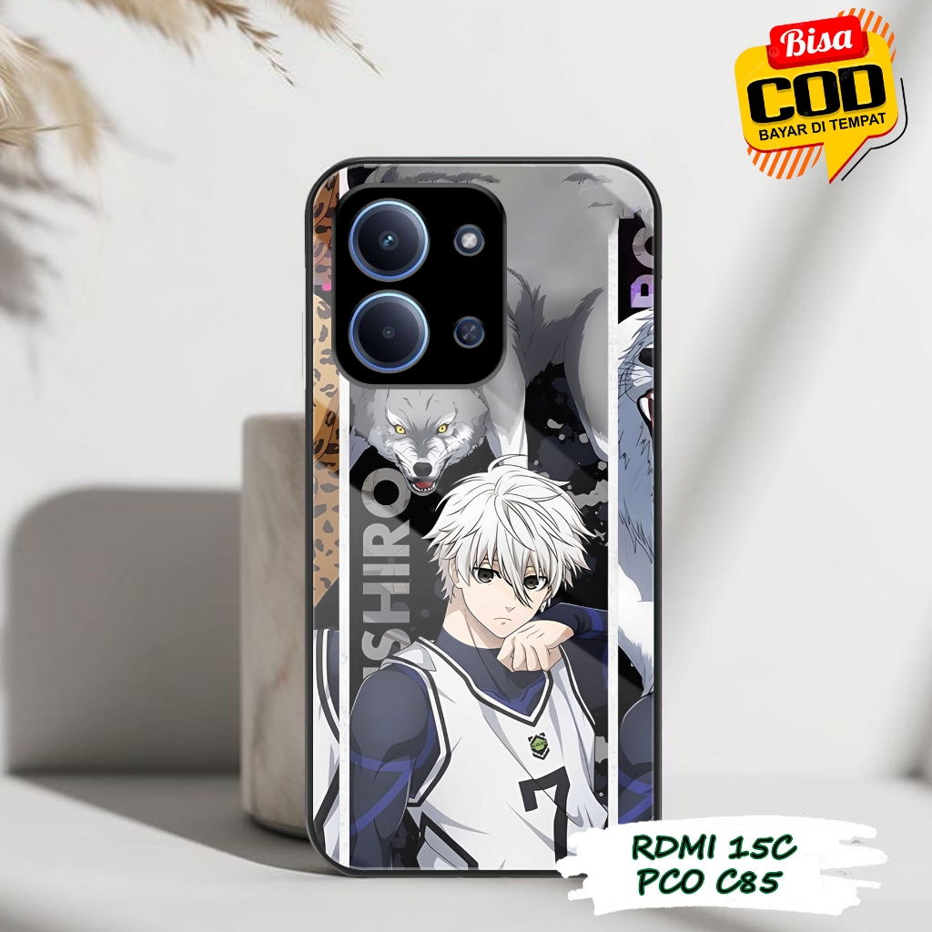 เคส HP REDMI 15C / POCO C85 - STORE CASE (BLUE LOCK) - 2D Premium Glossy - Glossy Softcase - เคสโทรศ