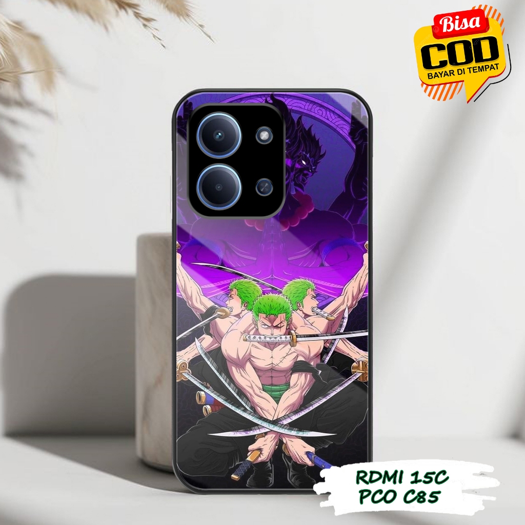 เคส HP REDMI 15C / POCO C85 - STORE CASE ( ZORO ) - 2D Premium Glossy - Glossy Softcase - เคสโทรศัพท