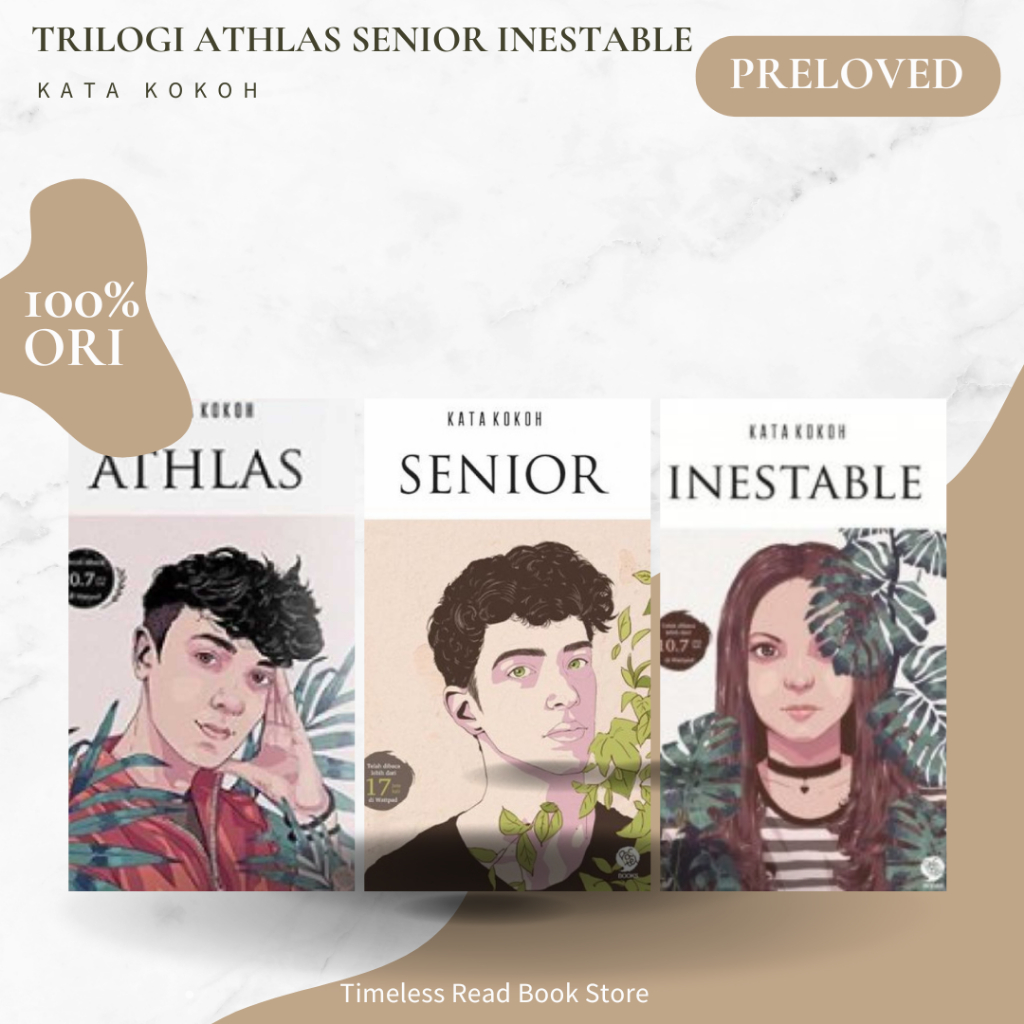 Wattpad Trilogy Athlas Senior Inestable Preloved ต้นฉบับเหมือนใหม่