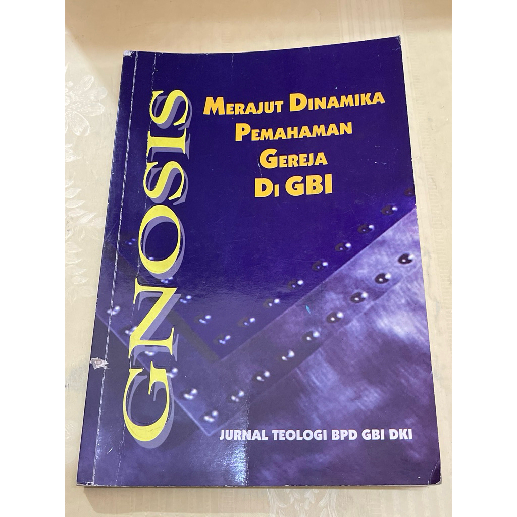 หนังสือถักไดนามิกคริสตจักรใต้ยืนใน GBI GNOSIS