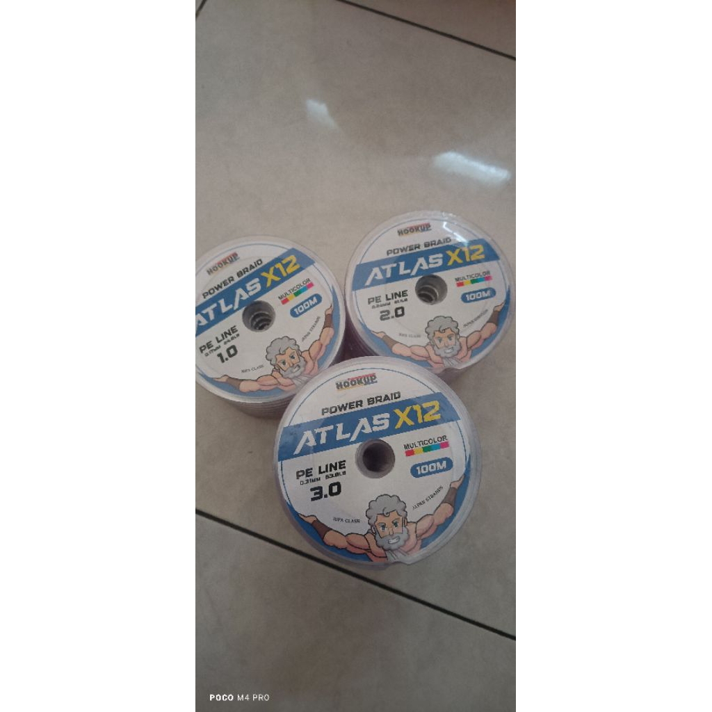 สาย PE Atlas X12****