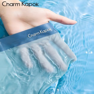 Charm Kapok pakaian dalam Celana Dalam Pria Boxer Pria Pendek  3PCS lembut sutra es