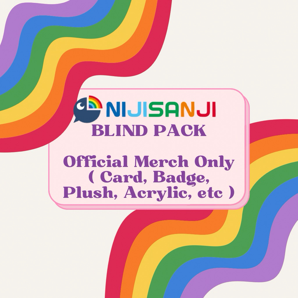 [ READ DESCRIPTION ] NIJISANJI EN & JP Blind Pack สินค้าอย่างเป็นทางการเท่านั้น