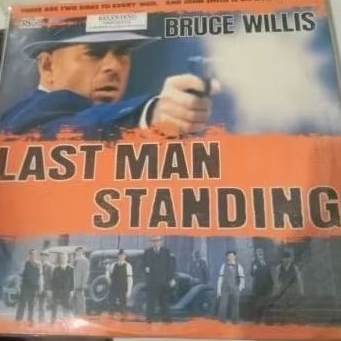 Laserdisc Original Last Man ยืน Feat Bruce Willis