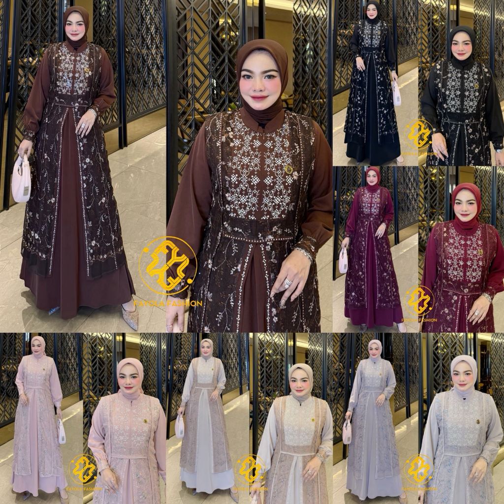 READY KANYA DRESS PREMIUM BY FAYOLA FASHION