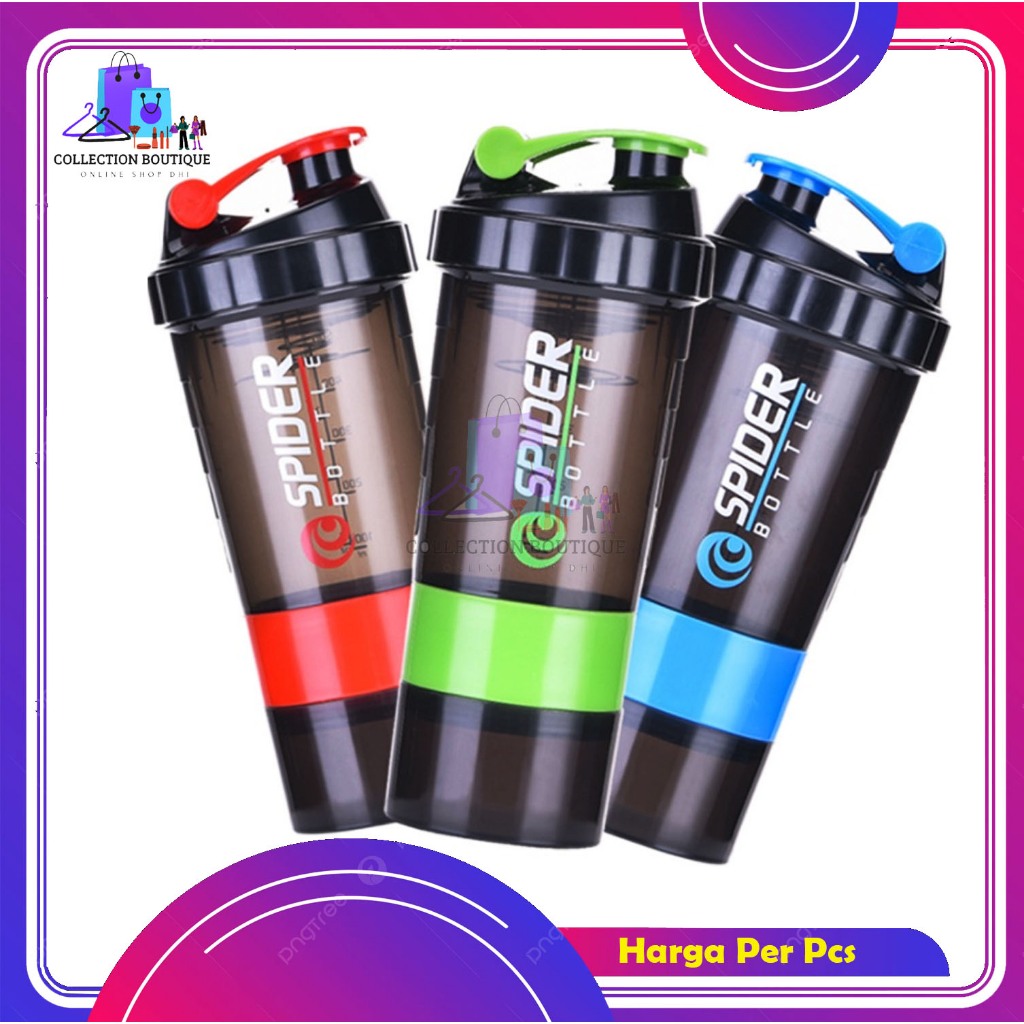 Spider Smart Shaker Bottle 500 ml Gym Bottle Shaker Gym Shaker Bottle