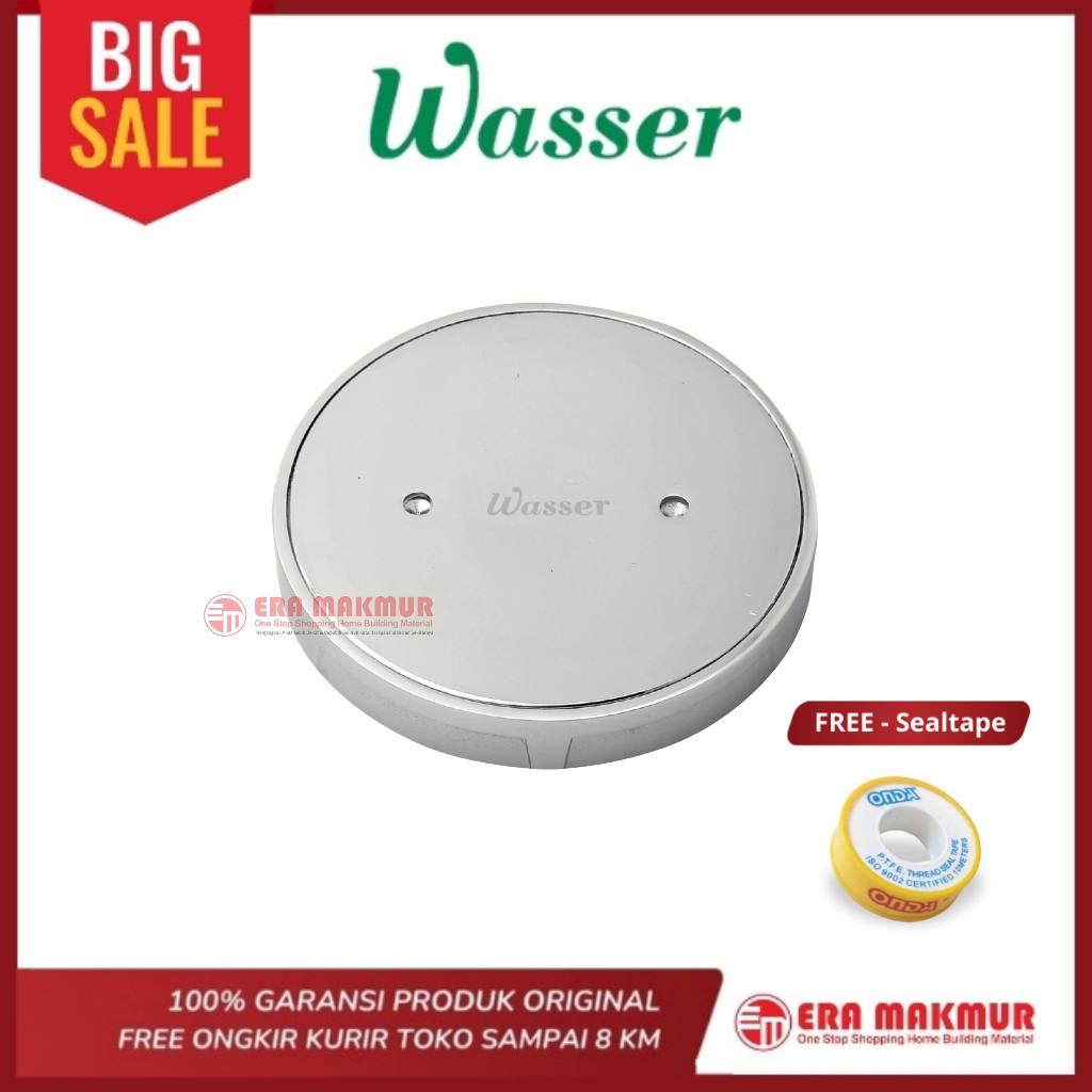 WASSER - FCO Round Floor Clean Out FCO-020 - 2 นิ้ว Round Floor Clean Out 2 ชิ้น